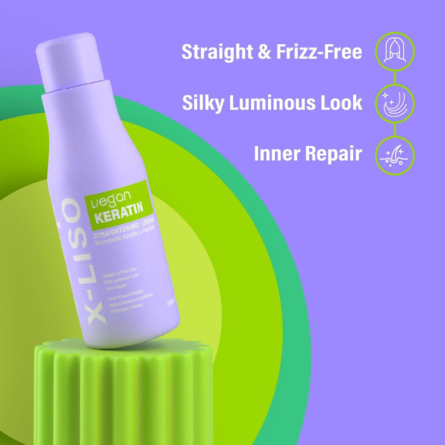 Vegan Keratin Straightening