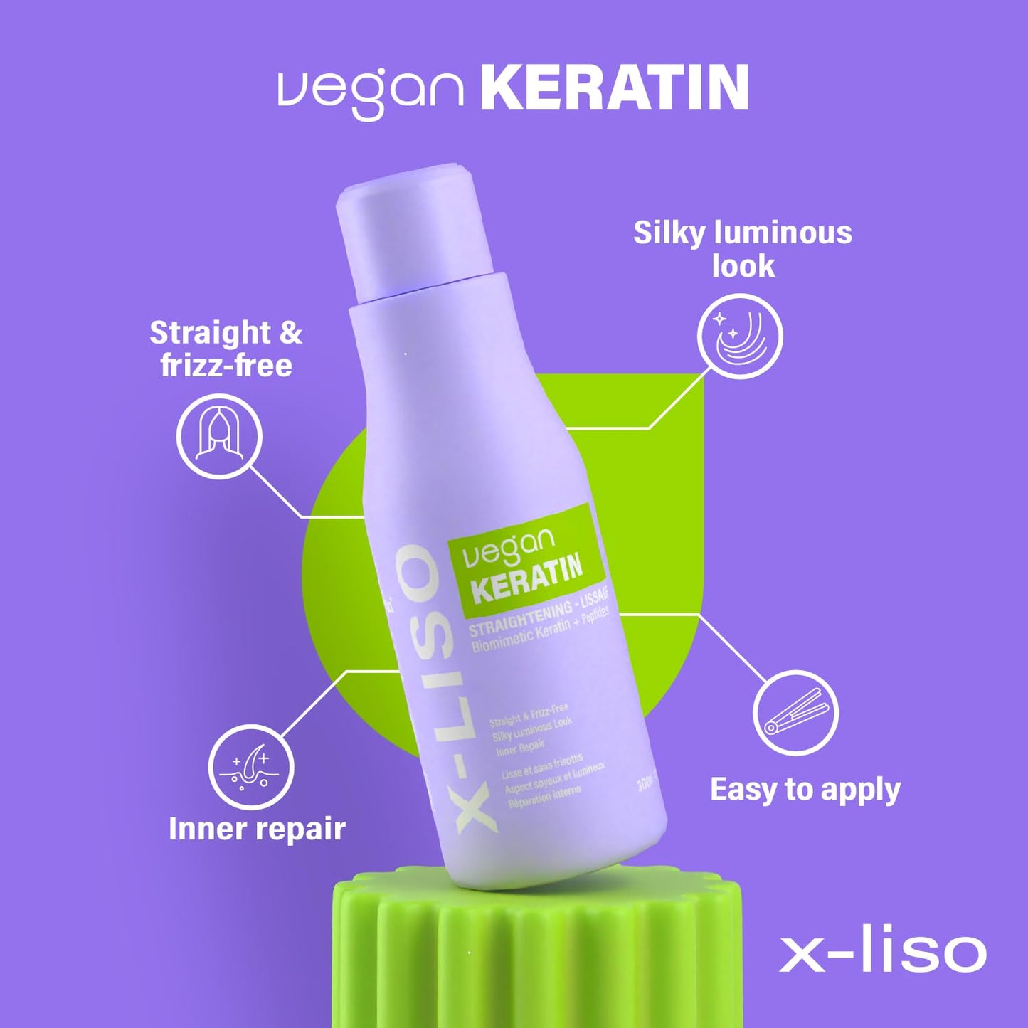 Vegan Keratin Straightening