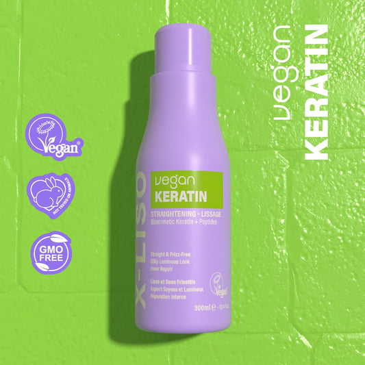 Vegan Keratin Straightening