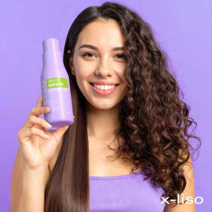 Vegan Keratin Straightening