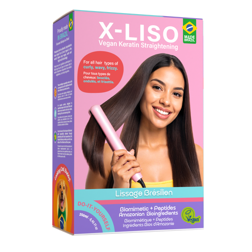 Vegan Keratin Straightening Kit